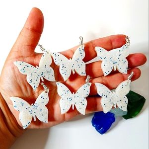 Sterling Silver Custom Made Butterfly  Charms